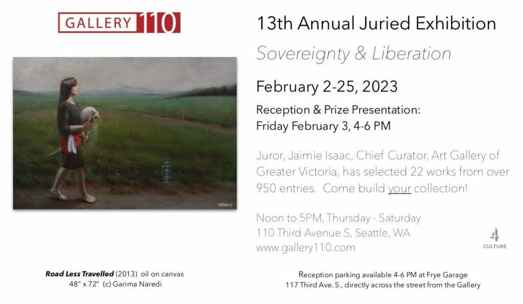 Gallery 110 upcoming show