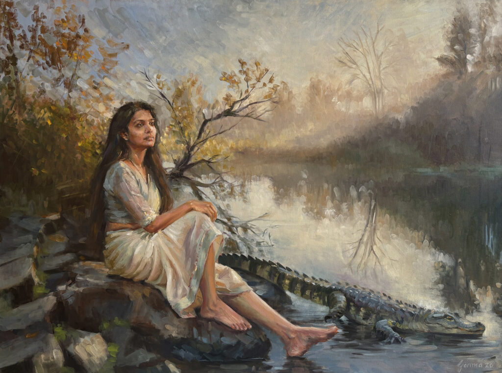 oil painting by garima naredi